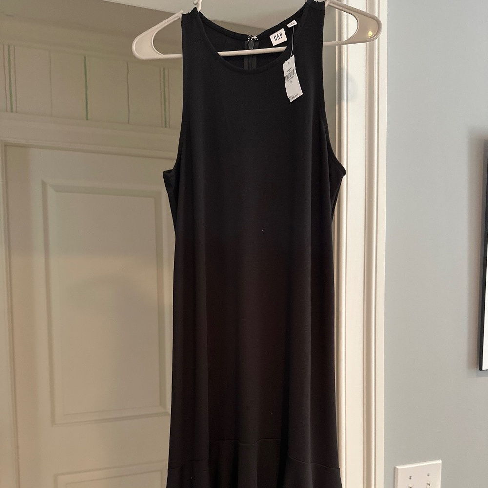 Sleeveless cotton jersey dress